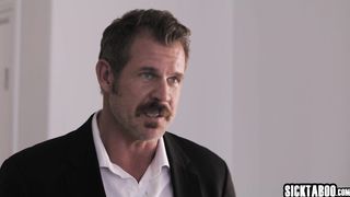 Petite Latin teen nanny fucks big dick guy and gave him a sloppy blowjob