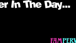 Pragmatic BBW latina teen Nia Bleu knows how keep stepbrothers mouth shut