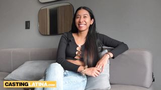 Big tits Latina teen Alexa riding dick and hot babe enjoyed rough fucking