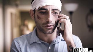 Angry husband punishes unfaithful Latina MILF wife with big dick