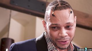 BBC guy fucking his latina mistress Vanessa Sky next to masturbating wife