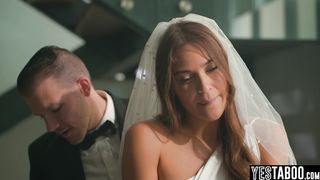 Big boobs Latina bride gets pounded by hubby in registrars office