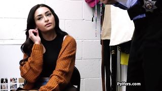 Filmed fucking her on camera underneath after thorough strip search