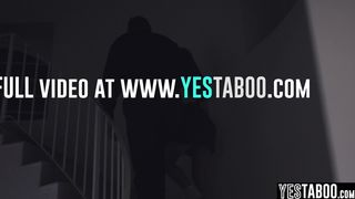 Busty petite Latina teen babysitter railed and knocked up by boss