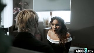 Latina MILF Liv Revamped gets fucked in the ass during her boss funeral