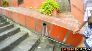 Colombian amateur MILF picked up on the street and taken home