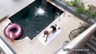 Smelling her panties then fucking her juicy pussy