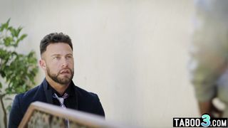 Latina Isa Bella mistakes stepdad for her hookup and asks him to fuck her