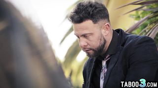 Latina Isa Bella mistakes stepdad for her hookup and asks him to fuck her