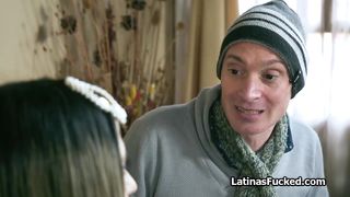 Wifes not home time to fuck this spicy big tit Latina