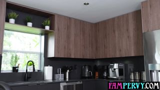 Big boobs Brazilian MILF fucks hubby and step nephew in threesome