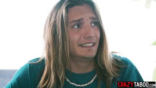 Horny stepson Axel Haze cant stop imagining his stepmom Little Puck naked
