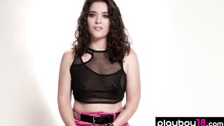 Latina slut Victoria Voxx shows us how she is pleasuring her sweet pussy
