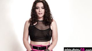 Latina slut Victoria Voxx shows us how she is pleasuring her sweet pussy