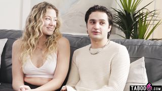 Busty stepmom MILF makes stepson reconsider his marriage plans
