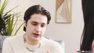 Stepmoms big tits n pussy will stop stepsons marriage plans