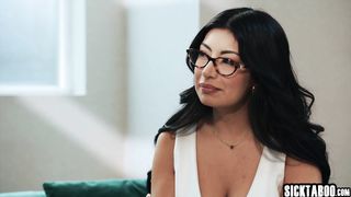Big tits Latina therapist Cami Strella fucks her stud client Codey Steele