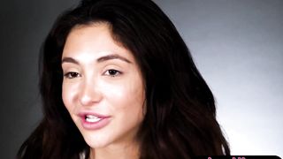 Petite sexy Latina beauty Jane Wilde masturbates with a vibrator