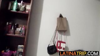 Barely legal latina teen GF big cock sex with her white boyfriend