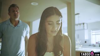 Stepdad wants to be his 18yo teen virgin stepdaughter her first