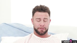 Memory loss patient gets a deepthroat diagnosis from a hot nurse